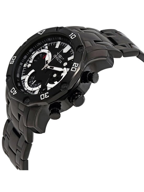 NWT Invicta Pro Diver Chronograph Black Dial Men\'s Watch